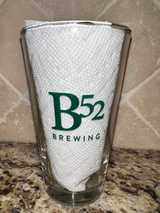 Houston Area Pints For Pointers -16oz Pint Glass Green