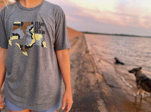 Gray Camo Tee (Size Large)